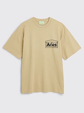 Aries Temple T-shirt Pebble