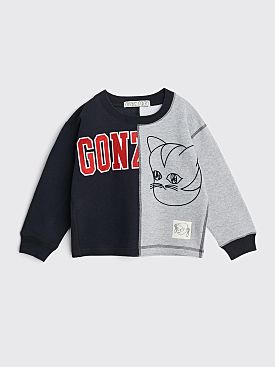 BORN FREE Kid’s Sweatshirt 5-7 Years Navy / Grey