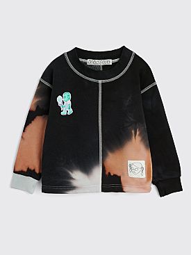BORN FREE Kid’s Sweatshirt 2-4 Years Tie Dye Back Logo Black