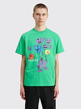Brain Dead Balloon Man T-shirt Green