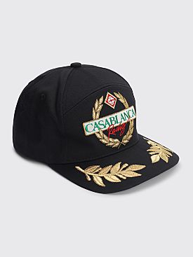 Casablanca Racing Twill Cap Black