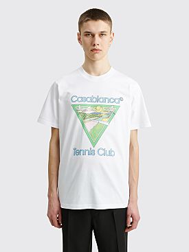 Casablanca Printed T-shirt Tennis Club Icon
