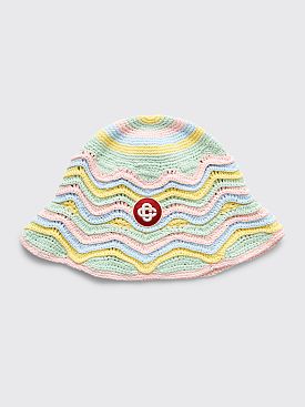 Casablanca Crochet Hat Wave Multi