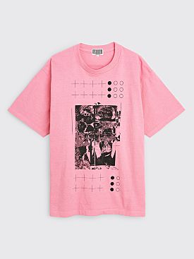 Cav Empt Overdye KL Viper Sand Tracks T-shirt Pink