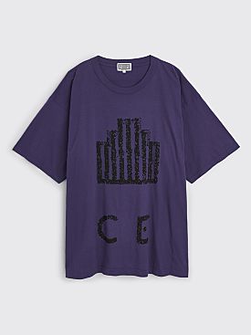 Cav Empt Overdye Stamped CE Big T-shirt Purple