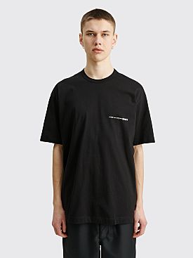 Comme des Garçons Shirt Chest Logo Big T-shirt Black