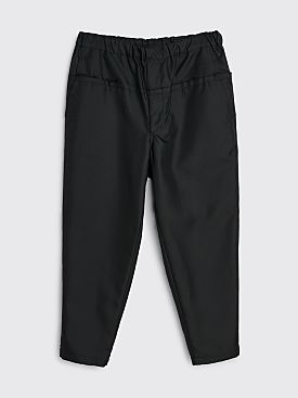Comme des Garçons Shirt Tailored Deconstructed Pants Black