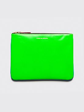 Comme des Garçons Wallet SA5100 Super Fluo Blue / Green