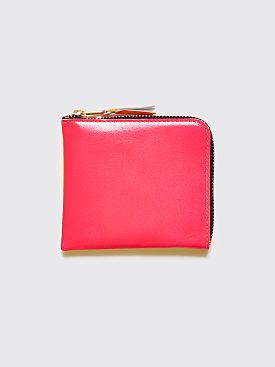 Comme des Garçons Wallet SA3100 Super Fluo Pink / Yellow