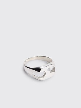 Ellie Mercer Ring Classic Clear Resin / Silver
