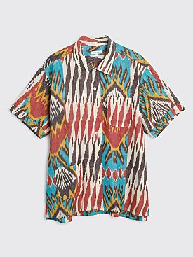 Engineered Garments Camp Shirt Ikat Multi Color