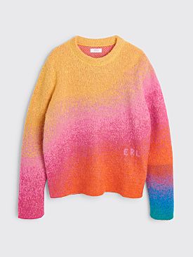 ERL Gradient Sweater Yellow / Pink