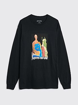 Fucking Awesome Dill Collage II Long Sleeve T-shirt Black