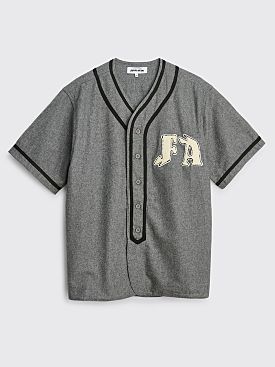 Fucking Awesome Baseball Overshirt Grey / Black