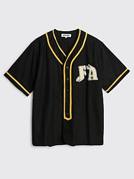 Fucking Awesome Baseball Overshirt Black / Yellow