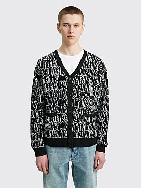 Fucking Awesome Stretched Stamp Cardigan Black / White