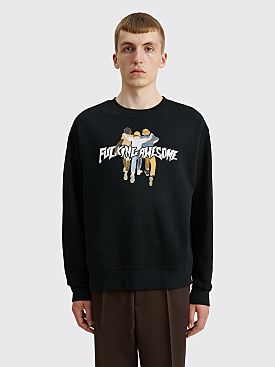 Fucking Awesome The Kids All Right Crew Sweater Black