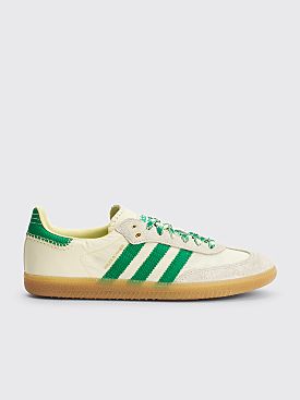 adidas Originals by Wales Bonner Samba Cream White / Bold Green