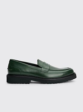 VINNY’s Richee Penny Loafer Basil Green