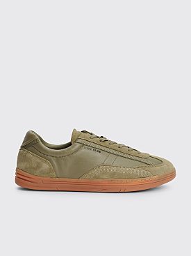 Stone Island Trainer Suede Shoes Military Green