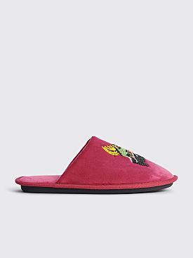 Fucking Awesome House Slippers Maroon