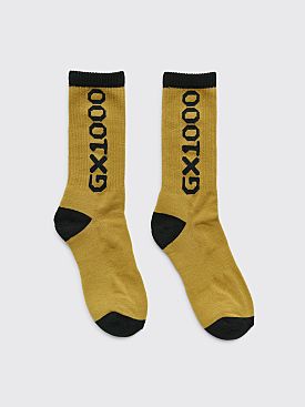 GX1000 OG Logo Socks Cedar
