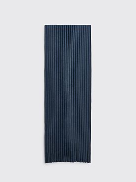 Homme Plissé Issey Miyake Pleated Scarf Navy