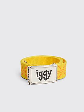 Iggy Barbed Wire Belt Yellow