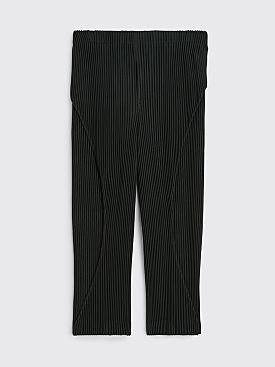 Homme Plissé Issey Miyake Pleated Bow Trousers Coke Grey