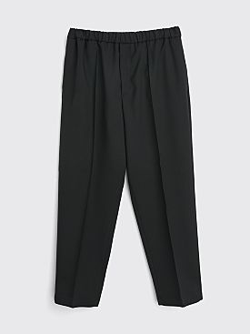 Jil Sander Elasticated Relaxed Trousers Black