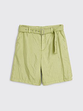 Jil Sander+ Padded Silk Shorts Light Green