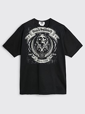 Junya Watanabe MAN eYe x Black Sabbath World Tour T-shirt Black