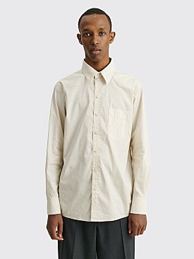Lemaire Western Shirt Ivory