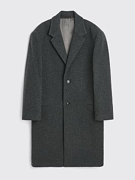 Lemaire Chesterfield Coat Grey Chine