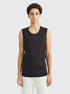 Lemaire Ribbed Tank Top Squid Ink