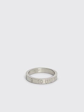 Maison Margiela Numbers Ring Silver