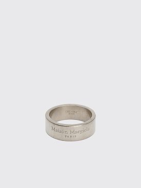 Maison Margiela Logo Ring Silver
