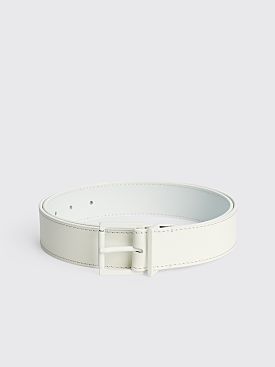 Maison Margiela Basic Belt Stitch 35 White