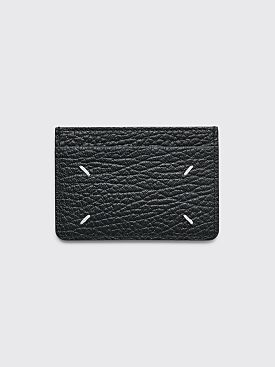 Maison Margiela Grain Leather Cardholder Black