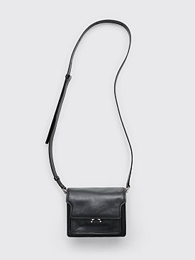 Marni Leather Shoulder Bag Black