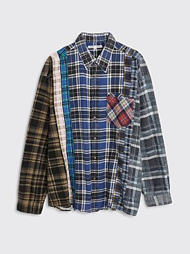 Rebuild by Needles Flannel Shirt Large