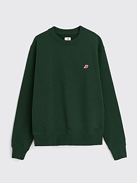 New Balance Made in USA Core Sweatshirt Midnight Green