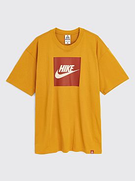 Nike ACG HIKE Box Logo T-shirt Gold Suede