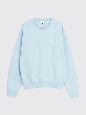 NikeLab Solo Swoosh Fleece Sweater Celestine Blue