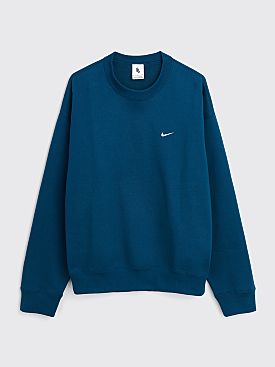NikeLab Solo Swoosh Fleece Sweater Valerian Blue