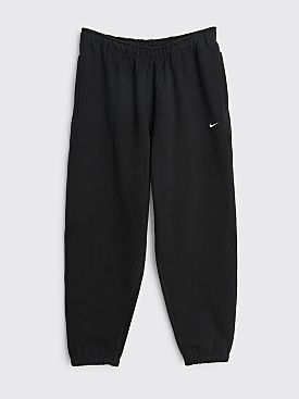 NikeLab Solo Swoosh Fleece Pants Black / White