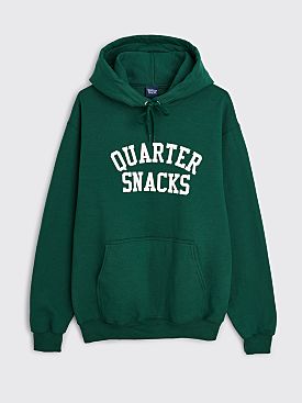 Quartersnacks Classic Arch Hoodie Forest Green