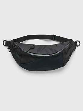 Snow Peak X-Pac Nylon Waist Bag One Black