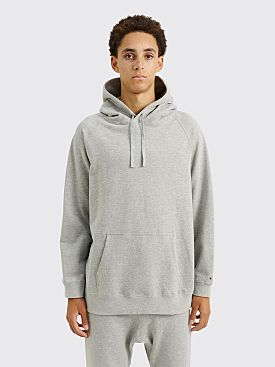 Snow Peak Recycled Cotton Pullover Hoodie Grey