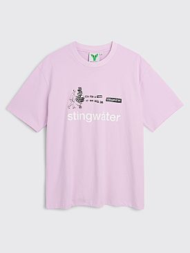 Stingwater Throe Away Your Books T-shirt Lavender